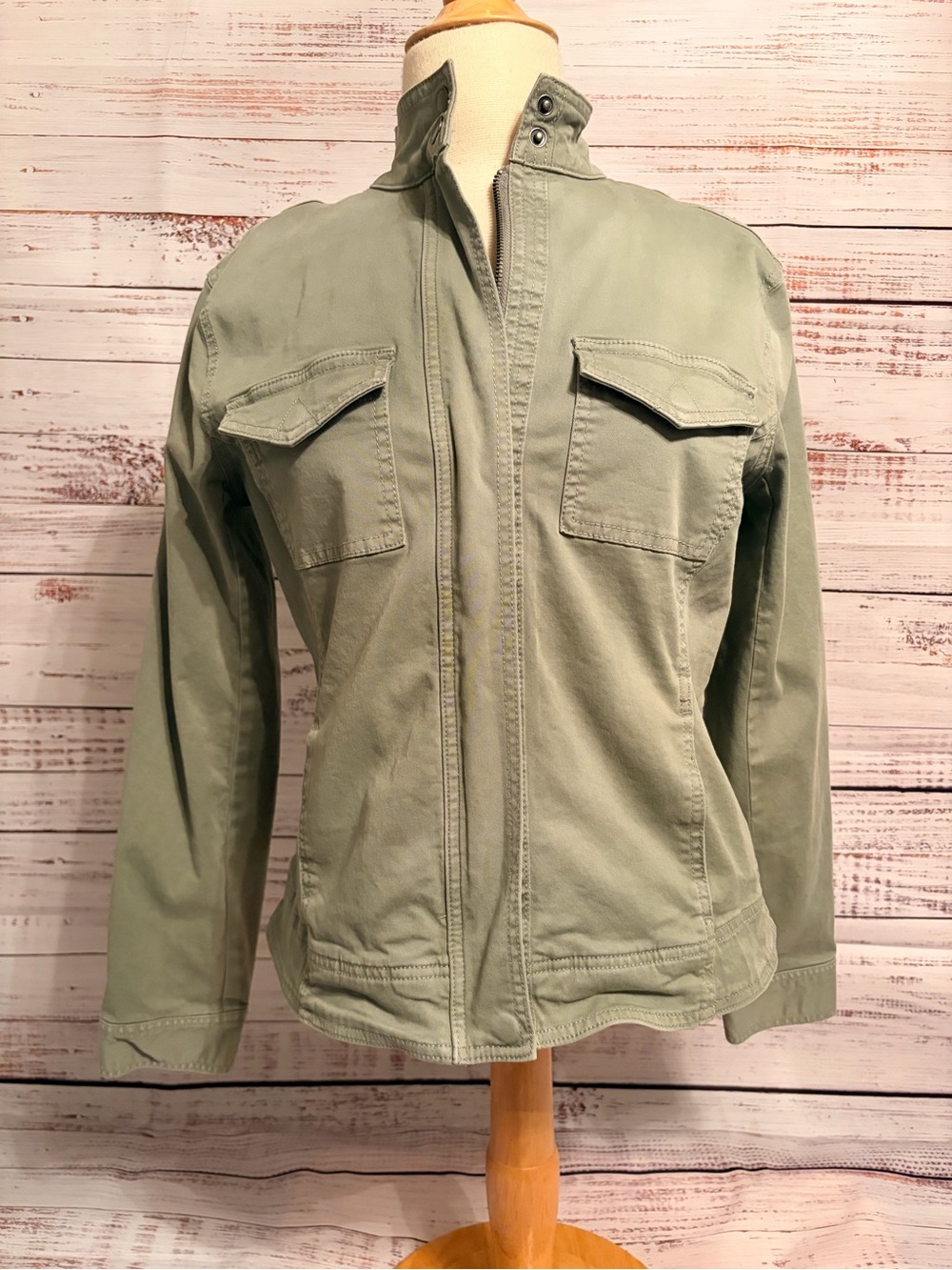 Liverpool Light Olive Utility Jacket